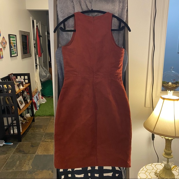 Zara - Sleeveless Faux Suede Dress - Picture 2 of 6